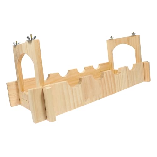 ORFOFE Kleintiergehege Holzbrücke Für Hamster Käfig Meerschweinchen Ratten Igel Tierbrücke Stabile Haustier-versteck Einfach Montiert Spielen ORFOFE Kleintiergehege Holzbrücke Für Hamster Käfig Meerschweinchen Ratten Igel Tierbrücke Stabile Haustier-versteck Einfach Montiert Spielen von ORFOFE