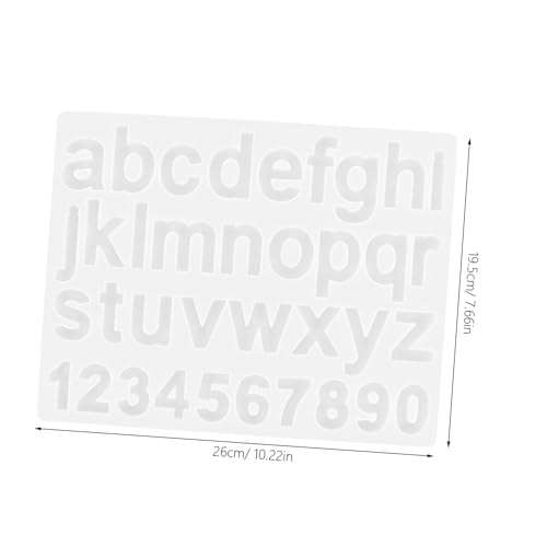 ORFOFE DIY Silikonform Zahlen Buchstaben für Epoxidharz Schmuckherstellung Glatte Oberfläche Sicher Vielseitig für Geburtstagsfeiern Valentinstag Bastelprojekte und DIY Dekorationen ORFOFE DIY Silikonform Zahlen Buchstaben für Epoxidharz Schmuckherstellung Glatte Oberfläche Sicher Vielseitig für Geburtstagsfeiern Valentinstag Bastelprojekte und DIY Dekorationen von ORFOFE