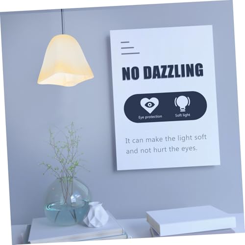 ORFOFE Delikater Glas Lampenschirm Deckenleuchte Zubehör Gelb Mittelöffnung Dekorativer Lampenschirm für Wand Deckenlampen Stilvolle Beleuchtungsabdeckung für Wohnraum von ORFOFE