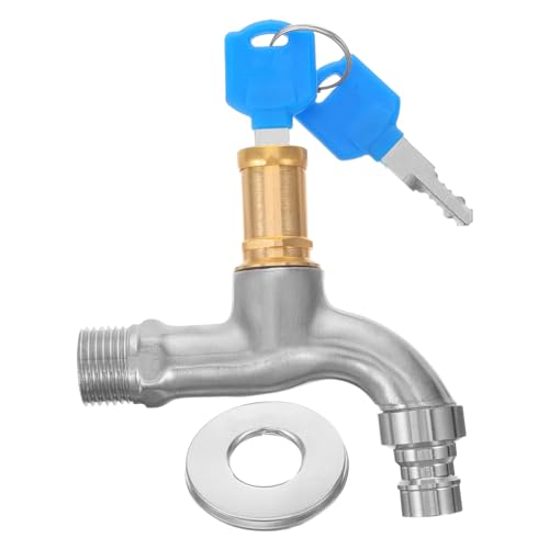 ORFOFE Diebstahl Wasserhahn mit Schlüssel aus Langlebiger Waschmaschinen Wasserhahn Geeignet für Küche Bad Garten Installieren Stabil und Praktisch ORFOFE Diebstahl Wasserhahn mit Schlüssel aus Langlebiger Waschmaschinen Wasserhahn Geeignet für Küche Bad Garten Installieren Stabil und Praktisch von ORFOFE