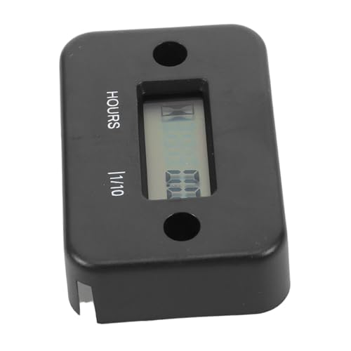 ORFOFE Digitaler Stundenzähler mit Lcd anzeige Zuverlässiger Betriebsstundenzähler für Atv Utv Rasenmäher und Kleine Motoren Einfache Montage Präzise Zeitmessung für Offroad motorräder ORFOFE Digitaler Stundenzähler mit Lcd anzeige Zuverlässiger Betriebsstundenzähler für Atv Utv Rasenmäher und Kleine Motoren Einfache Montage Präzise Zeitmessung für Offroad motorräder von ORFOFE