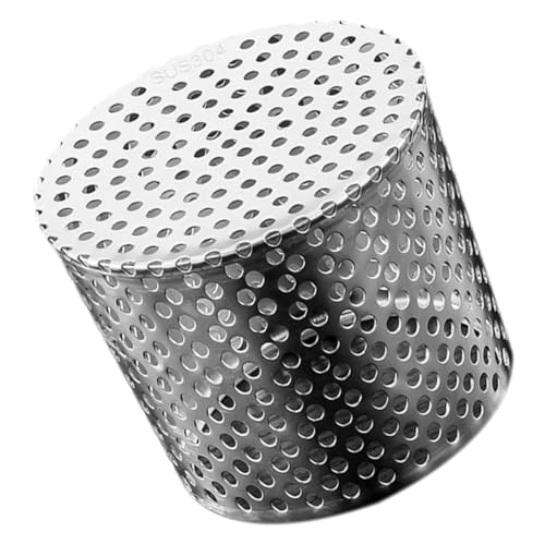 ORFOFE Edelstahl Ablaufgitter Fallrohrfilter mit Perforiertem Laubschutz für Dachrinne und Pavillon Universeller Outdoor Drain Cover Installieren Schützt vor Schmutz ORFOFE Edelstahl Ablaufgitter Fallrohrfilter mit Perforiertem Laubschutz für Dachrinne und Pavillon Universeller Outdoor Drain Cover Installieren Schützt vor Schmutz von ORFOFE
