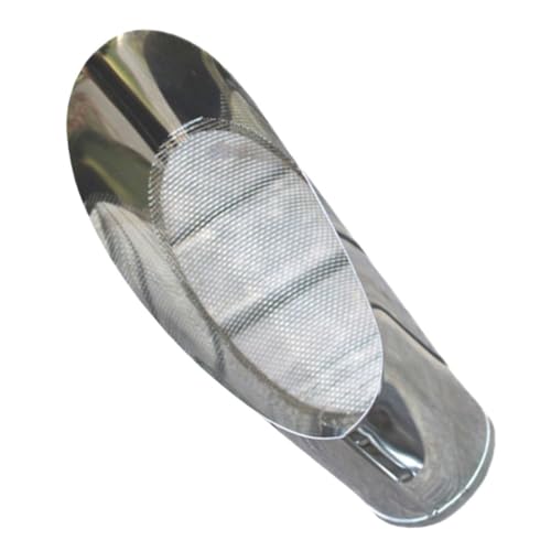 ORFOFE Edelstahl Gartenschaufel mit Siebfunktion Robustes Bodensieb für Gartenarbeit und Umtopfen Ergonomisch Kompakt und Vielseitig für Sukkulenten und Pflanzarbeiten von ORFOFE