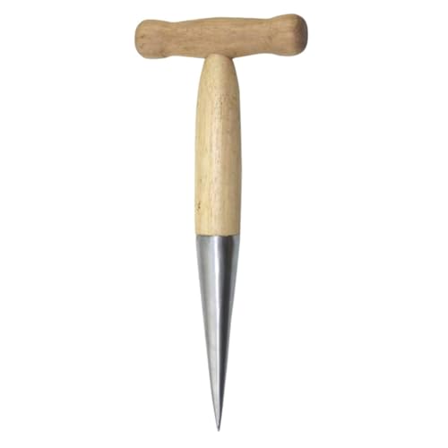 ORFOFE Edelstahl Pflanzlochbohrer mit Holzgriff Gartengerät für Anzucht Setzlinge und Blumenzwiebeln Stabiles Pflanzlochwerkzeug zum Bohren und Pflanzen im Garten ORFOFE Edelstahl Pflanzlochbohrer mit Holzgriff Gartengerät für Anzucht Setzlinge und Blumenzwiebeln Stabiles Pflanzlochwerkzeug zum Bohren und Pflanzen im Garten von ORFOFE