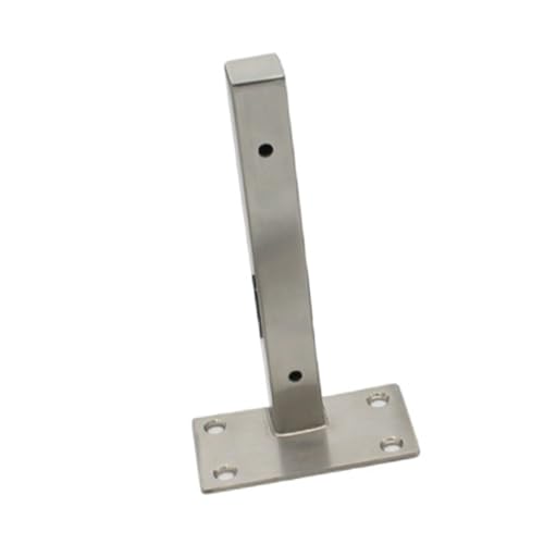 ORFOFE Edelstahl Regalhalterung Wandmontage Schwerlast Winkelträger Tragfähig Robuster Metallwinkel für Holzregale Wohnzimmer Küche Büro von ORFOFE