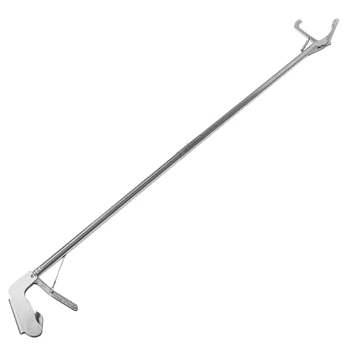 ORFOFE Edelstahl Schlangenfänger mit Faltdesign rutschfeste Selbstsichernde Schlangenzange für Garten Wald und Landwirtschaft Praktisches Greifwerkzeug für Schlangenfänger von ORFOFE