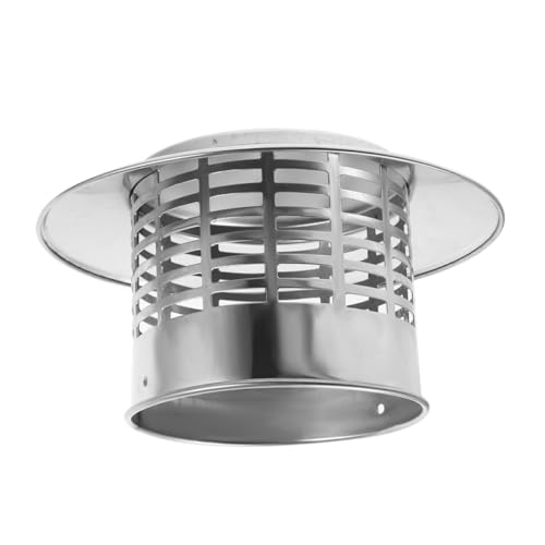 ORFOFE Edelstahl Schornsteinabdeckung Regenhaube Rundes Kaminabdeckungsblech Korrosionsbeständig Wind Regenschutz Installieren Für Außenkamin und Lüftungsrohre ORFOFE Edelstahl Schornsteinabdeckung Regenhaube Rundes Kaminabdeckungsblech Korrosionsbeständig Wind Regenschutz Installieren Für Außenkamin und Lüftungsrohre von ORFOFE