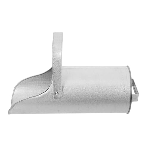 ORFOFE Eisenfülltrichter für Mörtel und Sand Tragbares Vielseitiges Ausgießwerkzeug für Sekundäres Betonieren Baustellen Robustes Metallgerät mit Griff für Effizientes Zeitsparendes von ORFOFE