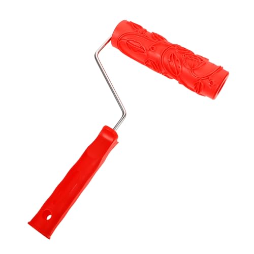 ORFOFE Embossed Textured Paint Roller Gummiwalze für DIY Wandfarbe Musterung Vielseitiger Wand Möbelroller Sanft zu Oberflächen für Dekorative Wandgestaltung und Spachtelmasse Anwendung ORFOFE Embossed Textured Paint Roller Gummiwalze für DIY Wandfarbe Musterung Vielseitiger Wand Möbelroller Sanft zu Oberflächen für Dekorative Wandgestaltung und Spachtelmasse Anwendung von ORFOFE