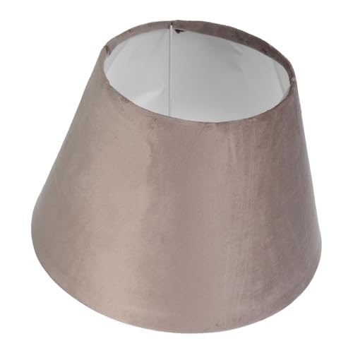 ORFOFE Europäischer Stoff lampenschirm Dekorativer Lampenschirm für Stehlampe und Tischlampe Weicher Textilbezug Schützender Augenschutz Ersatz für Schlafzimmer Wohnzimmer von ORFOFE