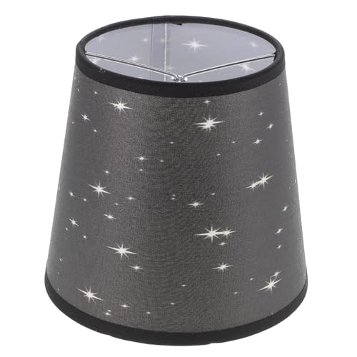 ORFOFE Fabric Lampshade für Deckenlampe und Tischlampe Leichtes Einfach zu Installierendes Design Großes Schlafzimmer Lampenzubehör Eleganter Moderner Sternenhimmel Stoffschirm von ORFOFE