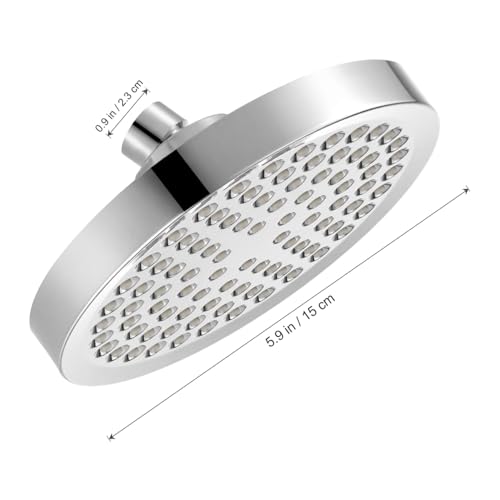 ORFOFE Fester Duschkopf mit Messing Kugelgelenk Verchromt Hoher Wasserdruck Ersatz Duschkopf für Badezimmer und Hotels Drehbar und Leistungsstark ORFOFE Fester Duschkopf mit Messing Kugelgelenk Verchromt Hoher Wasserdruck Ersatz Duschkopf für Badezimmer und Hotels Drehbar und Leistungsstark von ORFOFE