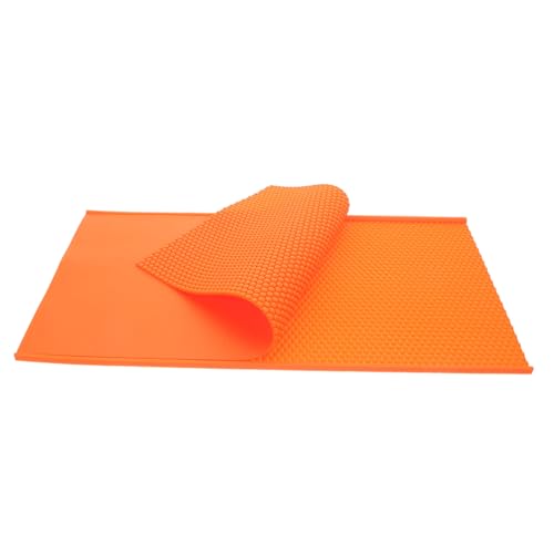 ORFOFE Flexible Bienenwachspressform Orange Wabenmuster-Form für Imkereibedarf Langlebiges DIY-wachspresswerkzeug Präzise Geprägte Bienenwachsplatten Wiederverwendbar für Kreative ORFOFE Flexible Bienenwachspressform Orange Wabenmuster-Form für Imkereibedarf Langlebiges DIY-wachspresswerkzeug Präzise Geprägte Bienenwachsplatten Wiederverwendbar für Kreative von ORFOFE