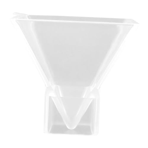 ORFOFE Flexible Silikonform Pyramide für Epoxidharz Gießen DIY Hochtransparente Pyramidengussform für Schmuck und Dekoration Handwerk Desktop Ornamente von ORFOFE