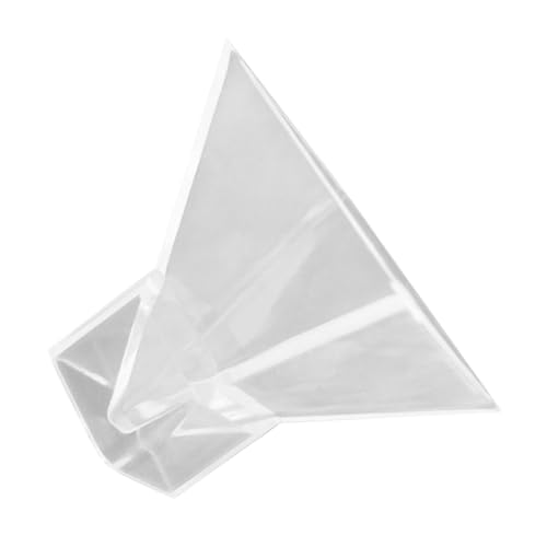 ORFOFE Flexible Silikonform für dreieckige Formen Gießen DIY Harz Gießform Transparente Resinform Antihaftbeschichtet Einfach zu Reinigen für Dekorationen und Bastelarbeiten von ORFOFE