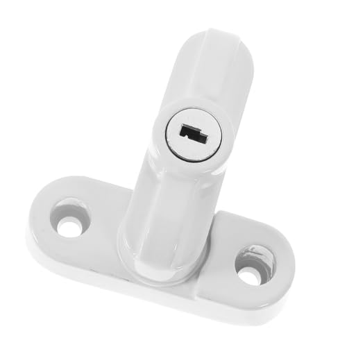 ORFOFE Förmiges Sicherheitsschloss für Fenster und Türen Teilig Einfache Montage Langlebiges Material zur Fenstersicherung und Einbruchschutz im Haushalt von ORFOFE