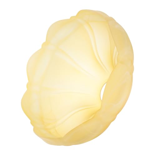 ORFOFE Frostglas Lampenschirm Ersatz Lampenabdeckung für Tischlampen Deckenleuchten und Stehlampen Dekorative Diffuse Beleuchtung Stilvoll und Kompatibel mit Verschiedenen Lampentypen von ORFOFE