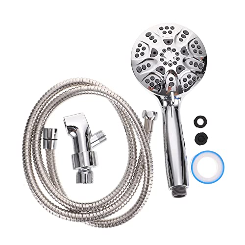 ORFOFE Funktions Duschkopf Handbrause mit Hochdruck Silikon Selbstreinigung Abnehmbar mit Filterfunktion Druckerhöhung für Angenehmes Duscherlebnis und Effiziente Wasserverwendung ORFOFE Funktions Duschkopf Handbrause mit Hochdruck Silikon Selbstreinigung Abnehmbar mit Filterfunktion Druckerhöhung für Angenehmes Duscherlebnis und Effiziente Wasserverwendung von ORFOFE