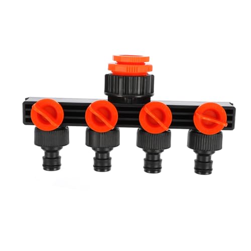 ORFOFE Gartenbewässerung Ventil Kunststoff Multifunktionaler Wasserteiler für Effiziente Gartenarbeit für Tropf und Sprinklersysteme von ORFOFE
