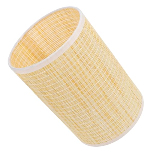 ORFOFE Geflochtener Rattan Lampenschirm Hängelampe Ersatzschirm für Steh Pendelleuchte Schlafzimmer Wohnzimmer Hotel Boho Stil von ORFOFE