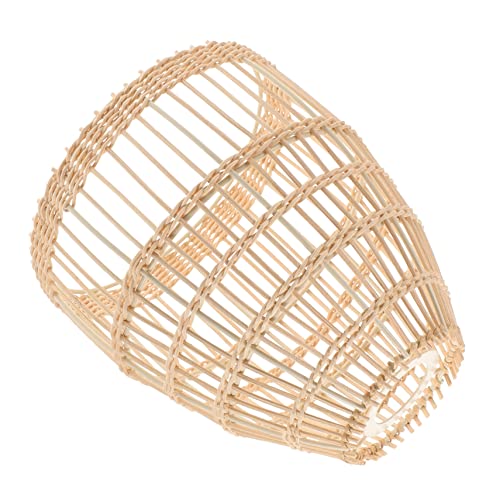 ORFOFE Geflochtener Rattan Lampenschirm Øxcm Rustikaler Vintage Stil Hängelampe Lichtschutz Deckenleuchte Wohnzimmer Balkon Esszimmer Teestube Naturmaterial Langlebig ORFOFE Geflochtener Rattan Lampenschirm Øxcm Rustikaler Vintage Stil Hängelampe Lichtschutz Deckenleuchte Wohnzimmer Balkon Esszimmer Teestube Naturmaterial Langlebig von ORFOFE