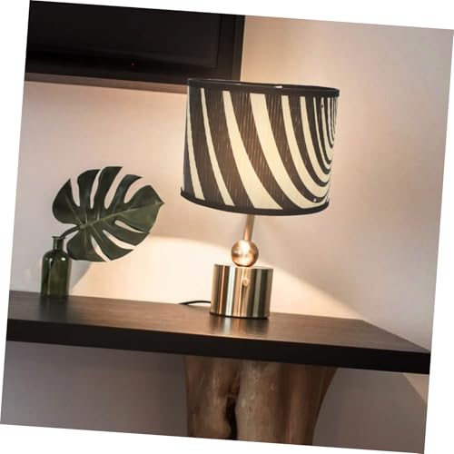 ORFOFE Geometrischer natürlicher Lampenschirm Ersatz Dekorativer Lampen Schirm für Wohnzimmer Schlafzimmer Warme Beleuchtung Einfach zu Montieren D modell ohne Stromkabel von ORFOFE