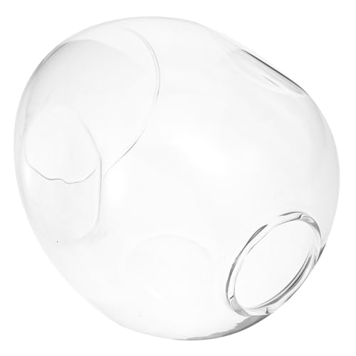 ORFOFE Glas Lampenschirm Hängelampe Dekorativer Lampenschirm Abdeckung Transparent Stabile Glaslampenhaube Für Wohnzimmer Beleuchtung Innenbereich von ORFOFE