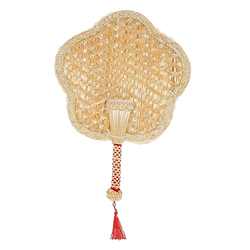 ORFOFE Handgefertigter Gewebter Handfächer Leichter Sommerfächer für Kühlung und Dekoration Traditioneller Chinesischer Fächer Geeignet für Strand Party und Hochzeit Accessoire ORFOFE Handgefertigter Gewebter Handfächer Leichter Sommerfächer für Kühlung und Dekoration Traditioneller Chinesischer Fächer Geeignet für Strand Party und Hochzeit Accessoire von ORFOFE