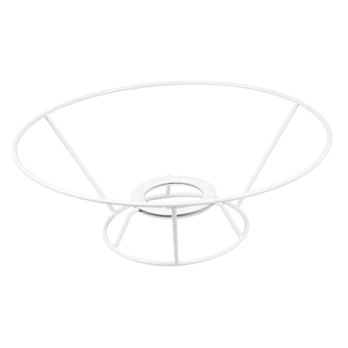 ORFOFE Handgefertigter Handgewebter Robustes Eisen gestell DIY lampenschirmhalter für Tisch Hängelampen Vielseitig für Wohnzimmer Schlafzimmer Büro Ø von ORFOFE