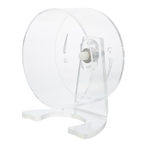 ORFOFE Haustierhamster Laufrad Stummes Hamsterrad Leises Laufrad für Rennmäuse für Kleintiere Lauf Hamsterrad Laufendes Hamster leises Acryl Transparent ORFOFE Haustierhamster Laufrad Stummes Hamsterrad Leises Laufrad für Rennmäuse für Kleintiere Lauf Hamsterrad Laufendes Hamster leises Acryl Transparent von ORFOFE