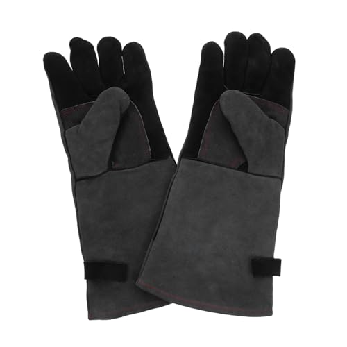 ORFOFE Hitzebeständige Grillhandschuhe aus Robustem Material mit Isolierung Hitzeschutz für Grill Ofen und Kamin Vielseitig Einsetzbar Hitzebeständig Langlebig Schwere Ausführung für ORFOFE Hitzebeständige Grillhandschuhe aus Robustem Material mit Isolierung Hitzeschutz für Grill Ofen und Kamin Vielseitig Einsetzbar Hitzebeständig Langlebig Schwere Ausführung für von ORFOFE