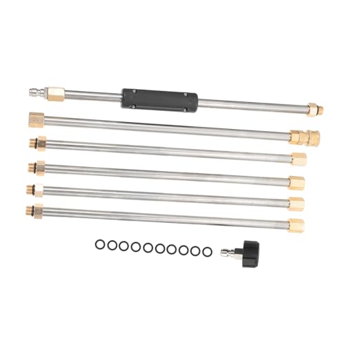 ORFOFE Hochdruckreiniger Verlängerungsstab mit Sprühdüse Anschluss Kompatibel für Auto Terrasse Garten Waschen von ORFOFE