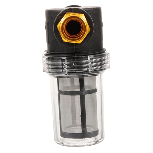 ORFOFE Hochdruckreiniger Wasserfilter Eu Standard Mesh Sedimentfilter Gartenschlauch Schutz Inlet Filter für Reinigungspumpe und Hochdruckschlauch Gartenbereich von ORFOFE
