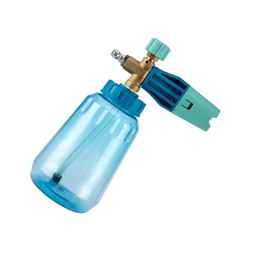 ORFOFE Hochdruckverstellbarer Autoschaumsprüher mit Flasche und Connector Langlebiger Kunststoff Einfach zu Montieren Einstellbar zwischen Schaum und Wasser für Autowäsche und Reinigung ORFOFE Hochdruckverstellbarer Autoschaumsprüher mit Flasche und Connector Langlebiger Kunststoff Einfach zu Montieren Einstellbar zwischen Schaum und Wasser für Autowäsche und Reinigung von ORFOFE