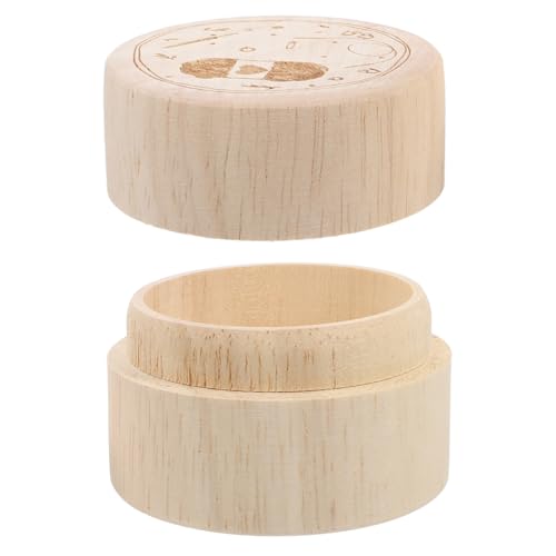 ORFOFE Holz Aufbewahrungsbox Tragbarer Organizer mit Sicherem Deckel für Stick Nähzubehör Elegantes Design Robuste Handwerkskunst für DIY Schmuck und Bastelbedarf von ORFOFE