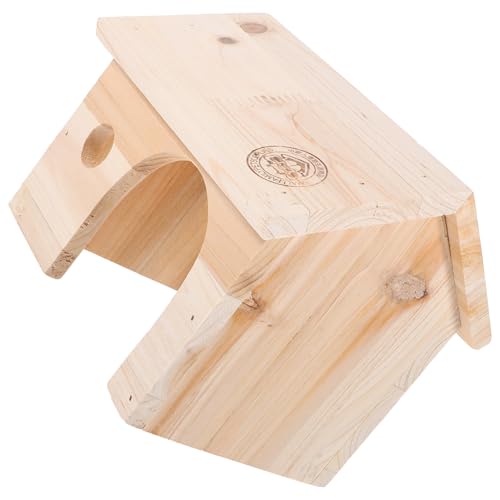 ORFOFE Holz Hamsterhaus mit Kletterleiter Spiel Rückzugsort für Kleine Haustiere Wie Chinchilla Hamster Rutin Huhn Langlebiges Kleintierhaus zum Schlafen und Leicht zu Reinigen ORFOFE Holz Hamsterhaus mit Kletterleiter Spiel Rückzugsort für Kleine Haustiere Wie Chinchilla Hamster Rutin Huhn Langlebiges Kleintierhaus zum Schlafen und Leicht zu Reinigen von ORFOFE