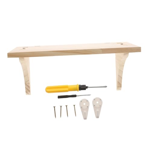 ORFOFE Holz Wandregal Teilig Stabile Wandmontage ohne Bohren Vielseitiges Aufbewahrungsregal für Küche Wohnzimmer Bad Schlafzimmer Platzsparende Ablage für Gewürze und Kleinteile ORFOFE Holz Wandregal Teilig Stabile Wandmontage ohne Bohren Vielseitiges Aufbewahrungsregal für Küche Wohnzimmer Bad Schlafzimmer Platzsparende Ablage für Gewürze und Kleinteile von ORFOFE