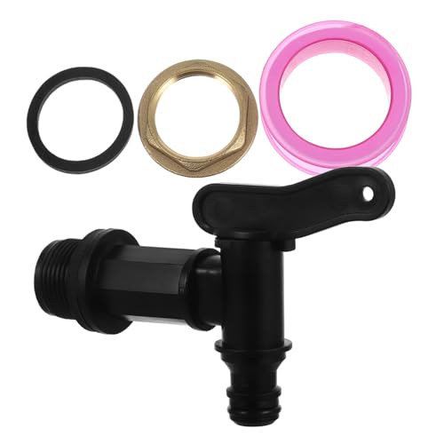 ORFOFE IBC Tank Tote Adapter Wasserhahndüse für Regenlauf und Gartenbewässerung Passform für IBC Tanks und Regenfässer Einfache Installation und Attraktives Design von ORFOFE
