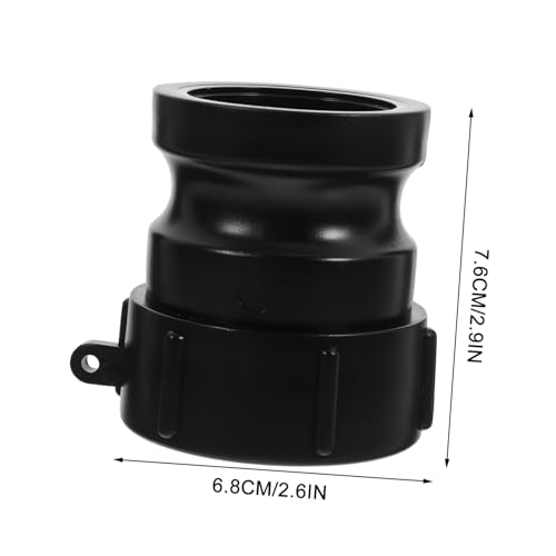 ORFOFE Ibc Tank Adapter Grobgewinde zu Außengewinde Camlock Kupplung Langlebiger PP Ibc Behälter Schlauchverbinder Robuster Ersatz Einsetzbar von ORFOFE