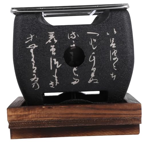 ORFOFE Japanischer Stil Barbecue Grillrost aus Handlichem Holzkohlegrill mit Guter Belüftung Leichter Tragbarer Grill für Outdoor Bbq und Geschenkidee von ORFOFE