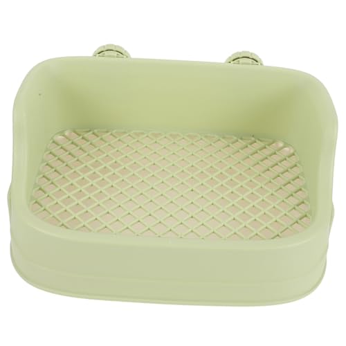 ORFOFE Kaninchen Toilette aus Kunststoff mit Abnehmbarem Rutschfestes Kleintier töpfchen für Meerschweinchen Ratten und Chinchillas Leicht zu Reinigen Geruchsbindend Grün für ORFOFE Kaninchen Toilette aus Kunststoff mit Abnehmbarem Rutschfestes Kleintier töpfchen für Meerschweinchen Ratten und Chinchillas Leicht zu Reinigen Geruchsbindend Grün für von ORFOFE