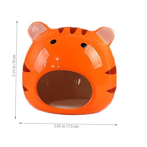 ORFOFE Keramik Hamster Versteck Kleintierhaus Sicheres Nagerbett Chinchilla Accessoire Leicht Zu Reinigen Gemütliches Haustier Schlafnest ORFOFE Keramik Hamster Versteck Kleintierhaus Sicheres Nagerbett Chinchilla Accessoire Leicht Zu Reinigen Gemütliches Haustier Schlafnest von ORFOFE