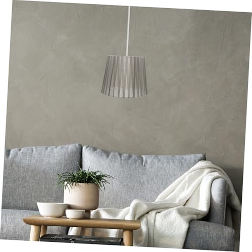 ORFOFE Kleiner Leichter Haushalts lampenschirm aus Stabilem Material Einfacher Ersatz für Stehleuchten Sanft Lichtstreuend Leicht zu Montieren für Schlafzimmer Wohnzimmer Hotel und von ORFOFE