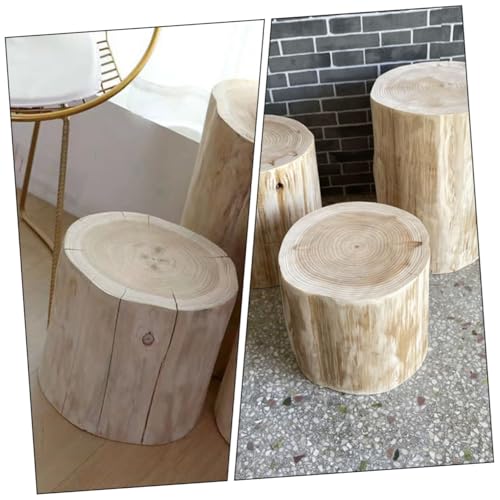 ORFOFE Kleiner Massivholz hocker Baumstumpf Design Multifunktional Sitzhocker Schuhwechselhocker Beistelltisch Handgefertigt Robust Stabil Für Schlafzimmer Wohnzimmer Und Dekoration ORFOFE Kleiner Massivholz hocker Baumstumpf Design Multifunktional Sitzhocker Schuhwechselhocker Beistelltisch Handgefertigt Robust Stabil Für Schlafzimmer Wohnzimmer Und Dekoration von ORFOFE