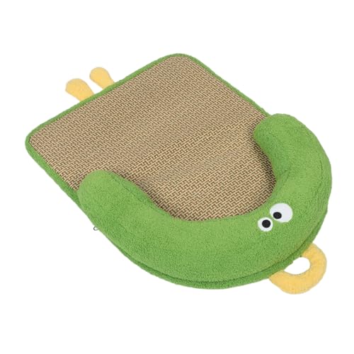 ORFOFE Kühlmatte Hund und Katze Rattan Handgewebte Atmungsaktive Sommermatte mit Kissen rutschfest Faltbar Langlebig Komfortables Schlafpad für Kleine bis Große Haustiere für Drinnen und von ORFOFE