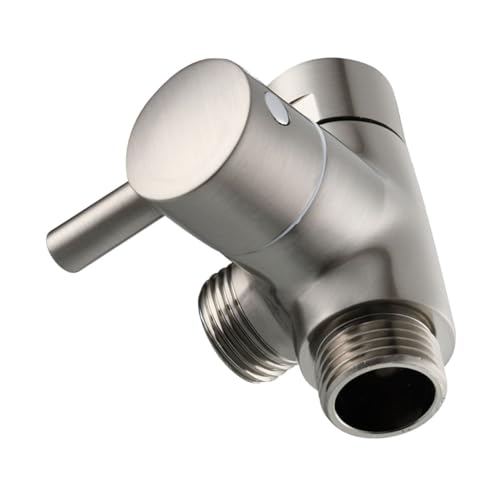 ORFOFE Kupfer Duschkopf Umschaltventil Handbrause Adapter Anschluss Korrosionsbeständig Installieren für Küchen Badezimmerarmaturen Geeignet von ORFOFE