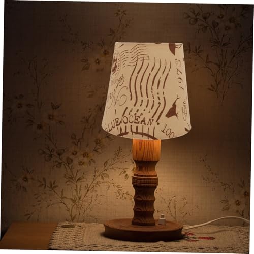 ORFOFE Lampen Schirm aus Langlebiger Lampenschirm mit Einfache Installation Stabiler Halter Vielseitig für Tischlampe Schlafzimmer Büro und Hotel Geeignet von ORFOFE