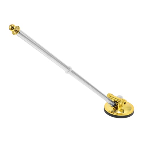 ORFOFE Magnetischer Fahnenhalter Goldener Sockel Wetterfest Stabiler Flaggenhalter für Auto LKW Boot Wohnmobil Büro Schreibtisch Robuste Einfache Befestigung für Innen Außen Ohne Flagge ORFOFE Magnetischer Fahnenhalter Goldener Sockel Wetterfest Stabiler Flaggenhalter für Auto LKW Boot Wohnmobil Büro Schreibtisch Robuste Einfache Befestigung für Innen Außen Ohne Flagge von ORFOFE