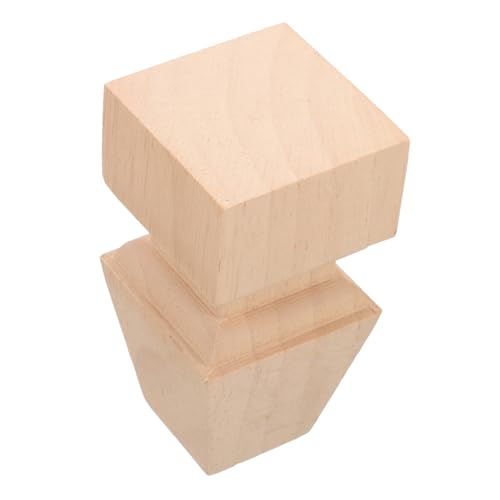 ORFOFE Massivholz Möbelbeine mit Schnitzereien Stabile Schrank Sofafüße Hohe Holzbeine für Tisch Stuhl Kommode Vielseitig Einsetzbar für Wohnzimmer und Schlafzimmer von ORFOFE