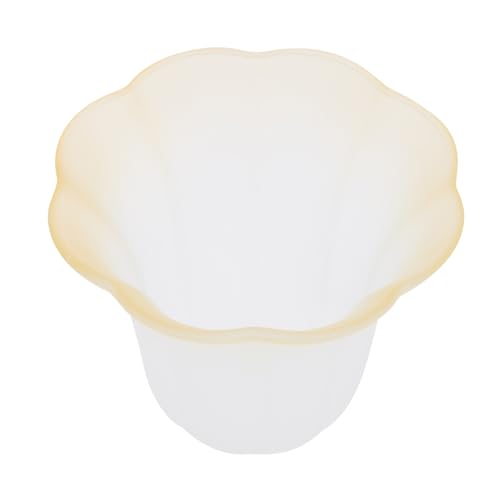 ORFOFE Mattierter Glasschirm Lampenschirm für Deckenleuchte Stehlampe Wandlampe Pendelleuchte Ersatzschirm mit Glatter Oberfläche Moderner Lampenschirm für Vielseitige Wohnraumdekoration von ORFOFE